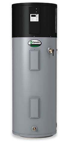 Electric hybrid water heater from A.O. Smith installation repair